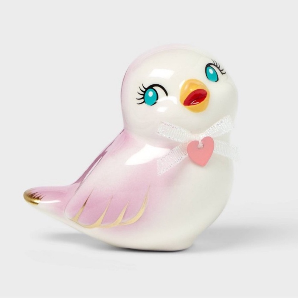 3 for $15 SALE New Spritz Love Bird Looking Up 2025 Ceramic Retro Purple So Cute